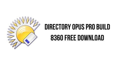 Directory Opus Pro Build 8360 
